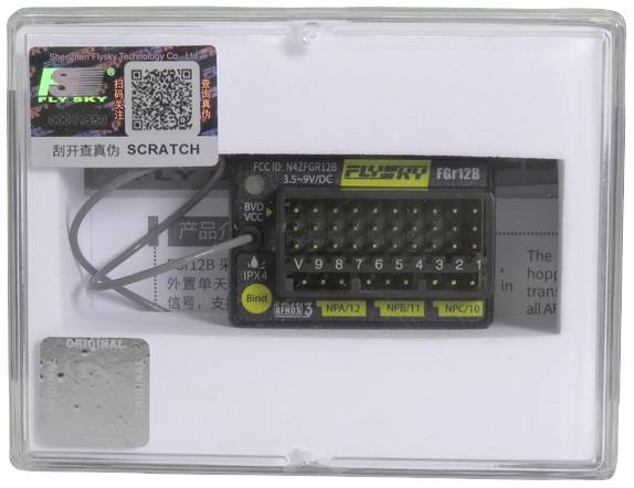 FlySky FGr12B 12-Kanal Empfänger 2,4 GHz