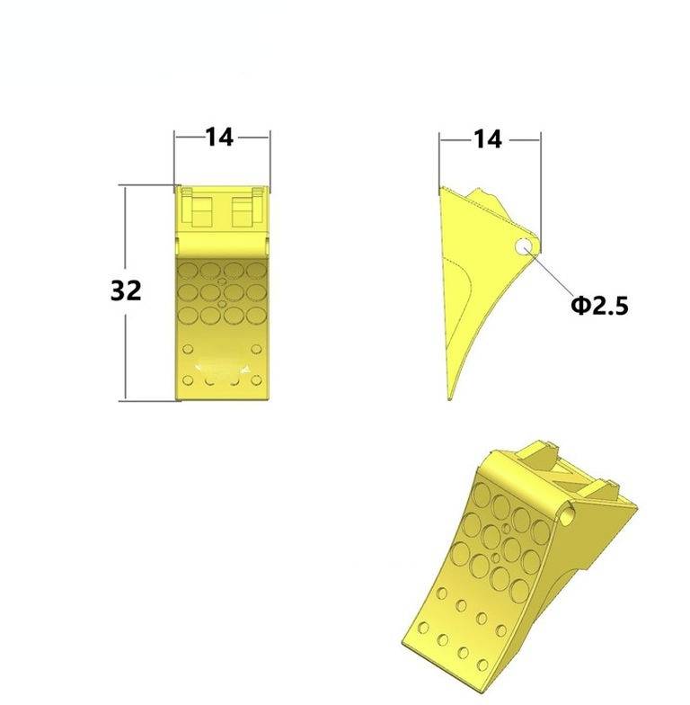 Thicon Models 50400 1:14, 1:16 Hemmschuhe 2 St.