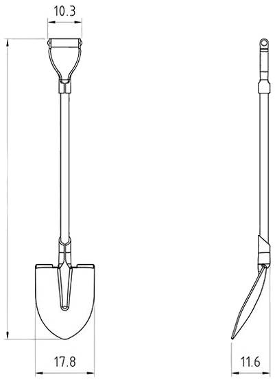 Thicon Models 50416 1:14 Spaten 1St.