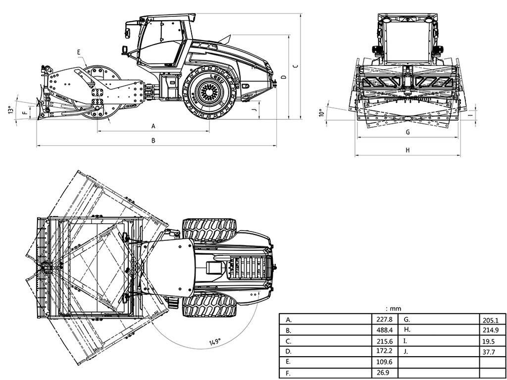 Thicon Models 58650 1:14 Elektro RC Funktionsmodell Bausatz