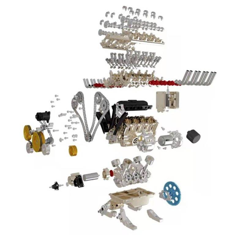 Thicon Models Motor 8-Zylinder 21012 Bausatz