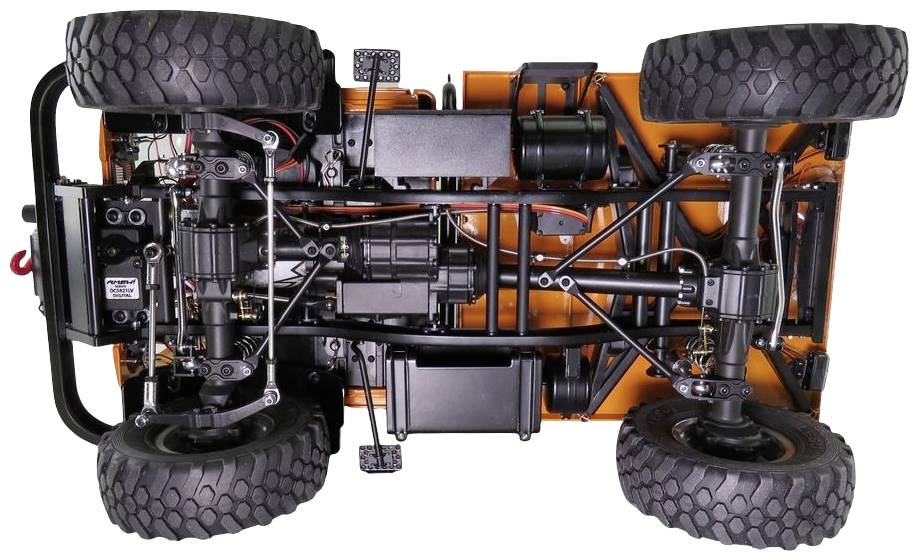 Thicon Models 21015 UM406 1:10 Elektro RC Modell-LKW Bausatz