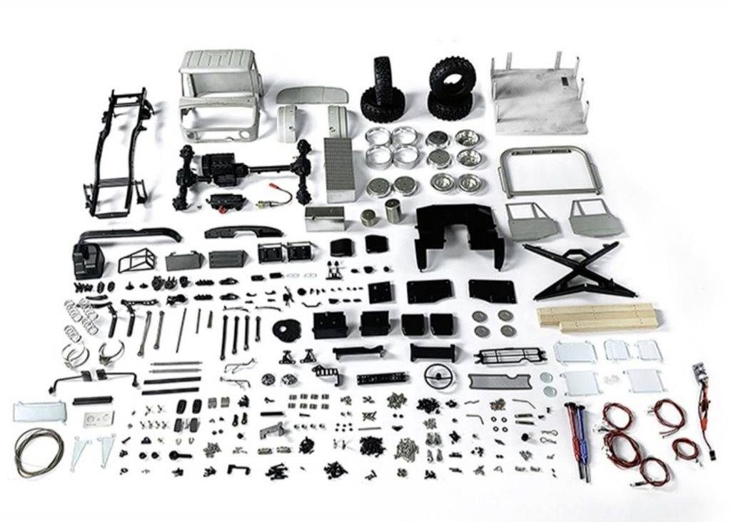 Thicon Models 21015 UM406 1:10 Elektro RC Modell-LKW Bausatz