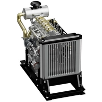 Thicon Models Diesel-Motor 4-Zylinder 21016 Bausatz Thicon Models Diesel-Motor 4-Zylinder 21016 Bausatz