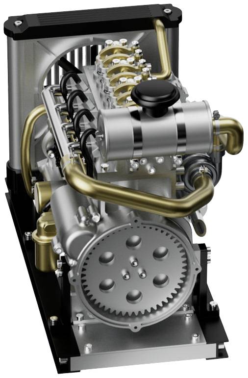 Thicon Models Diesel-Motor 4-Zylinder 21016 Bausatz