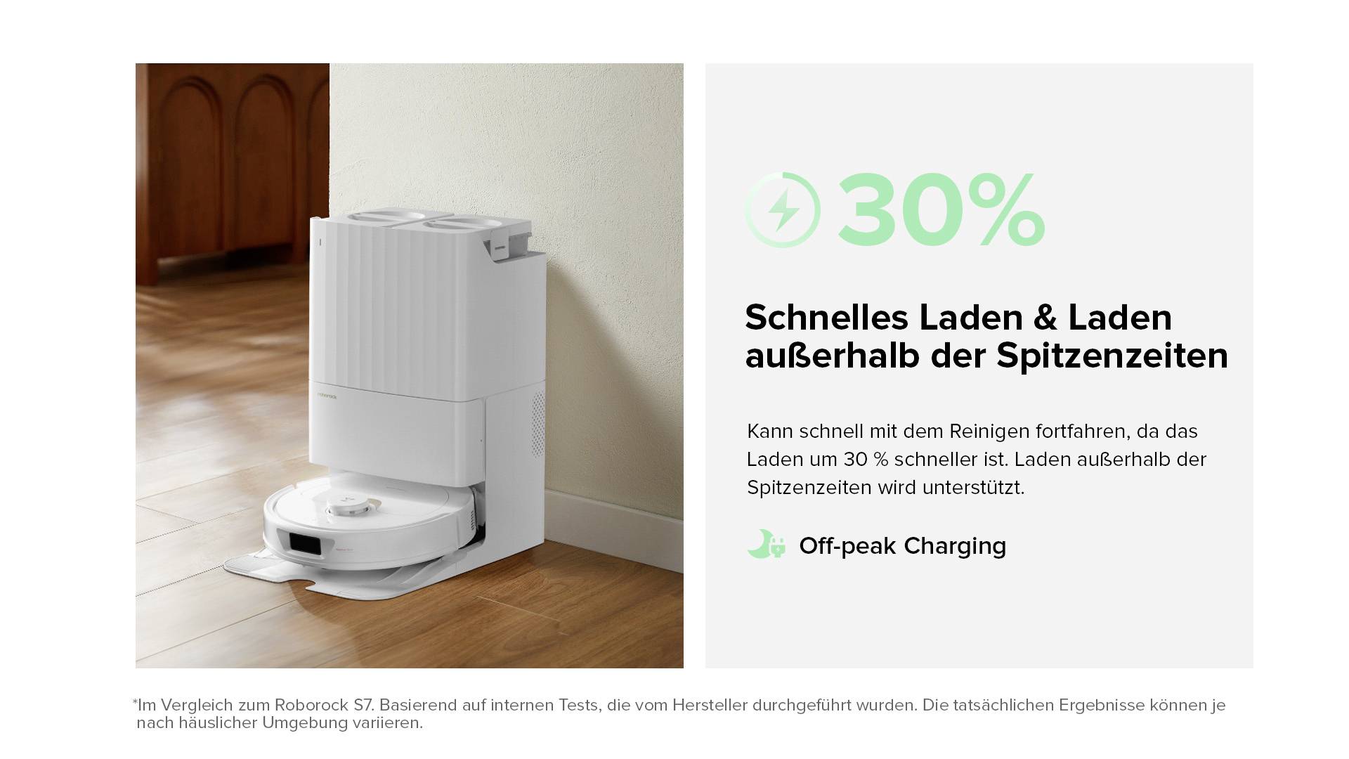 Roborock Qrevo White Saug-und Wischroboter Weiß kompatibel mit Amazon Alexa, kompatibel mit Google Home, Sprachgesteuert