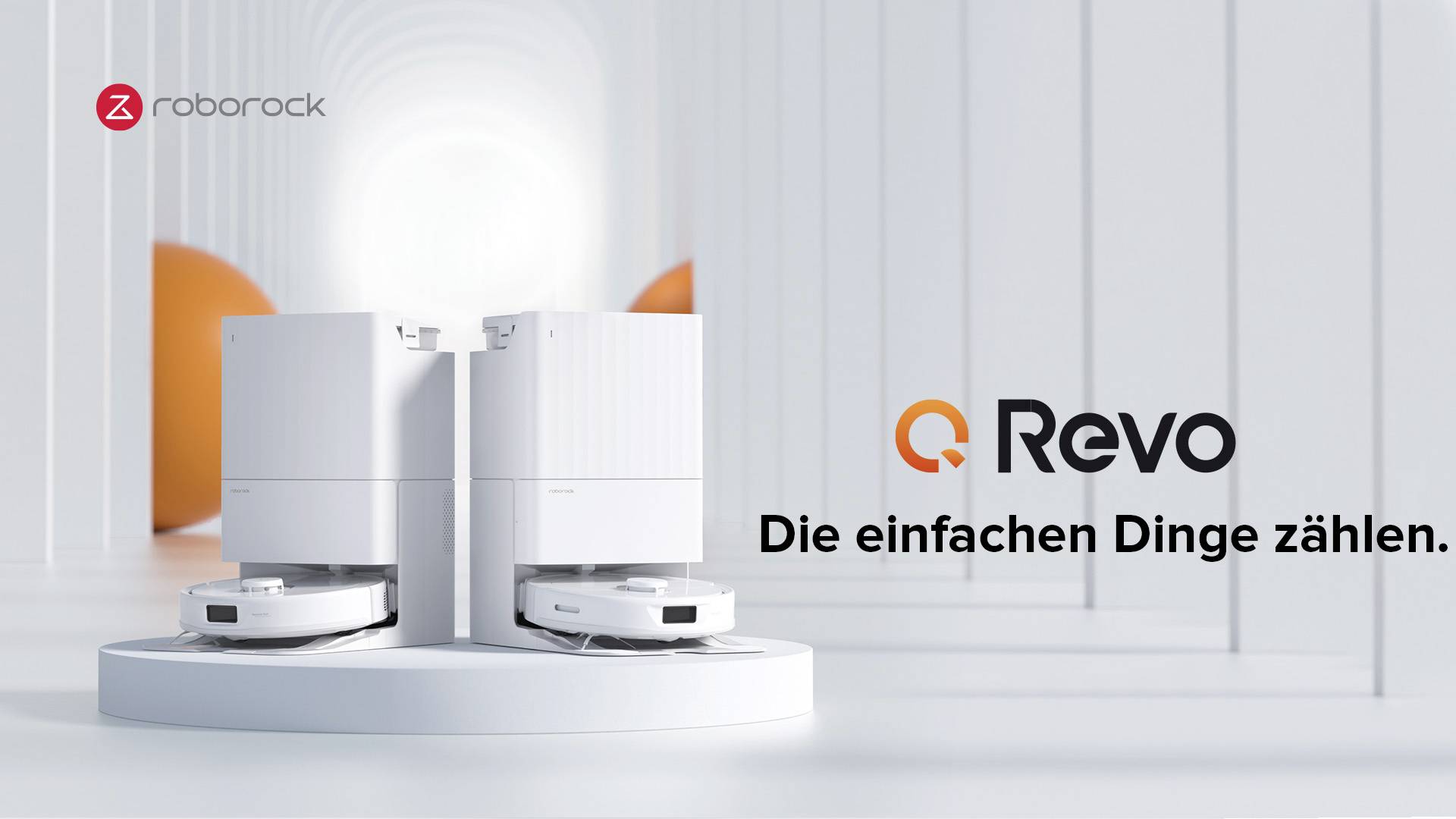 Roborock Qrevo White Saug-und Wischroboter Weiß kompatibel mit Amazon Alexa, kompatibel mit Google Home, Sprachgesteuert