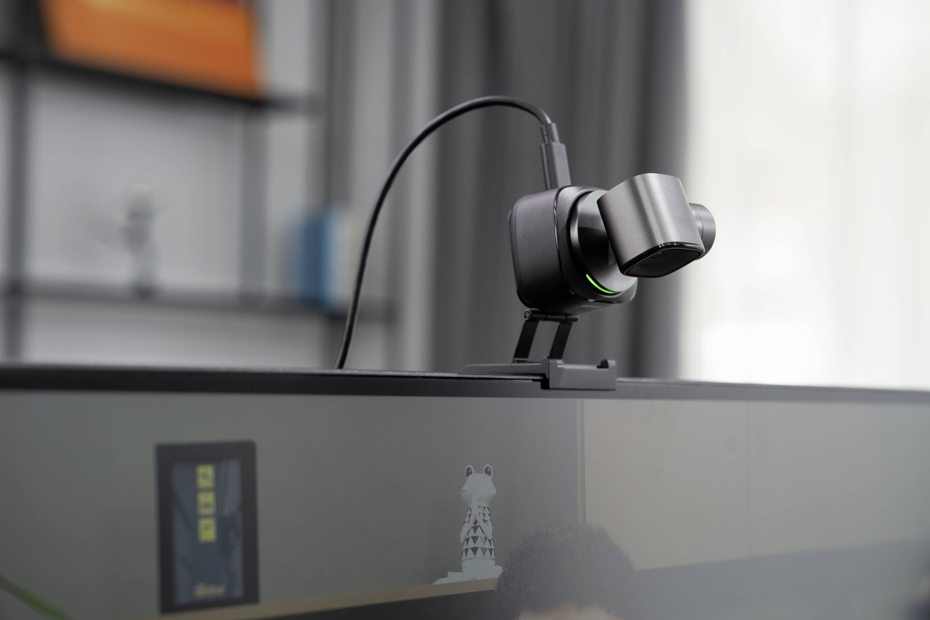 Obsbot Tiny 2 PTZ 4K-Webcam 3840 x 2160 Pixel Gestensteuerung, Sprachsteuerung, Schnelles Auto-Tracking per AI, Standfuß