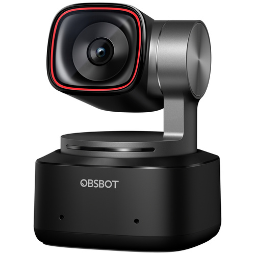 Webcam 4K Obsbot Tiny 2 PTZ 3840 x 2160 Pixel Auto-Tracking rapide par IA, pied de support