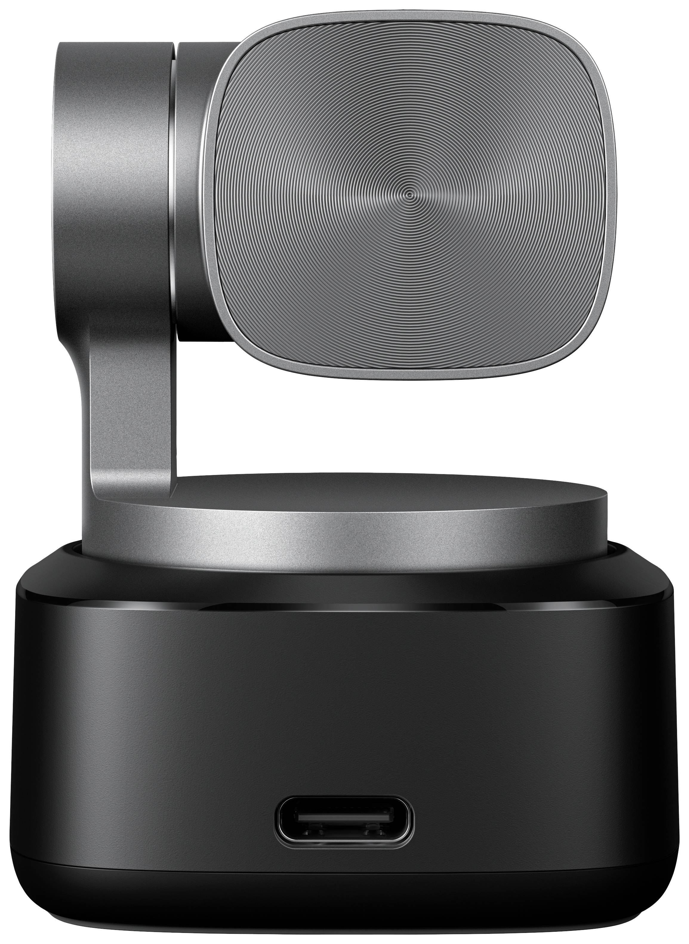 Obsbot Tiny 2 PTZ 4K-Webcam 3840 x 2160 Pixel Gestensteuerung, Sprachsteuerung, Schnelles Auto-Tracking per AI, Standfuß