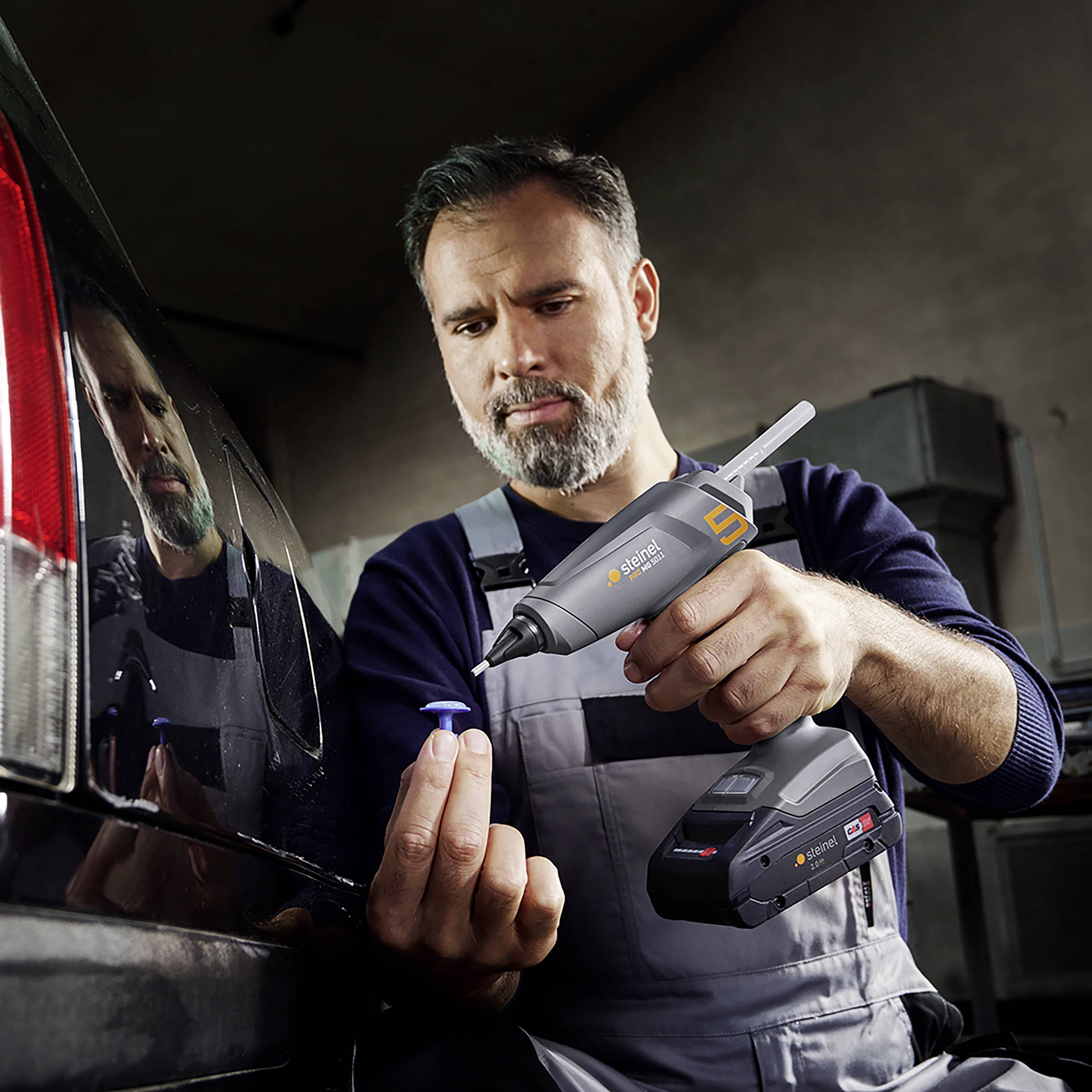 Steinel MOBILEGLUE 5011 FS Akku Heißklebepistole ohne Akku, ohne Ladegerät 11mm 18V 1St.