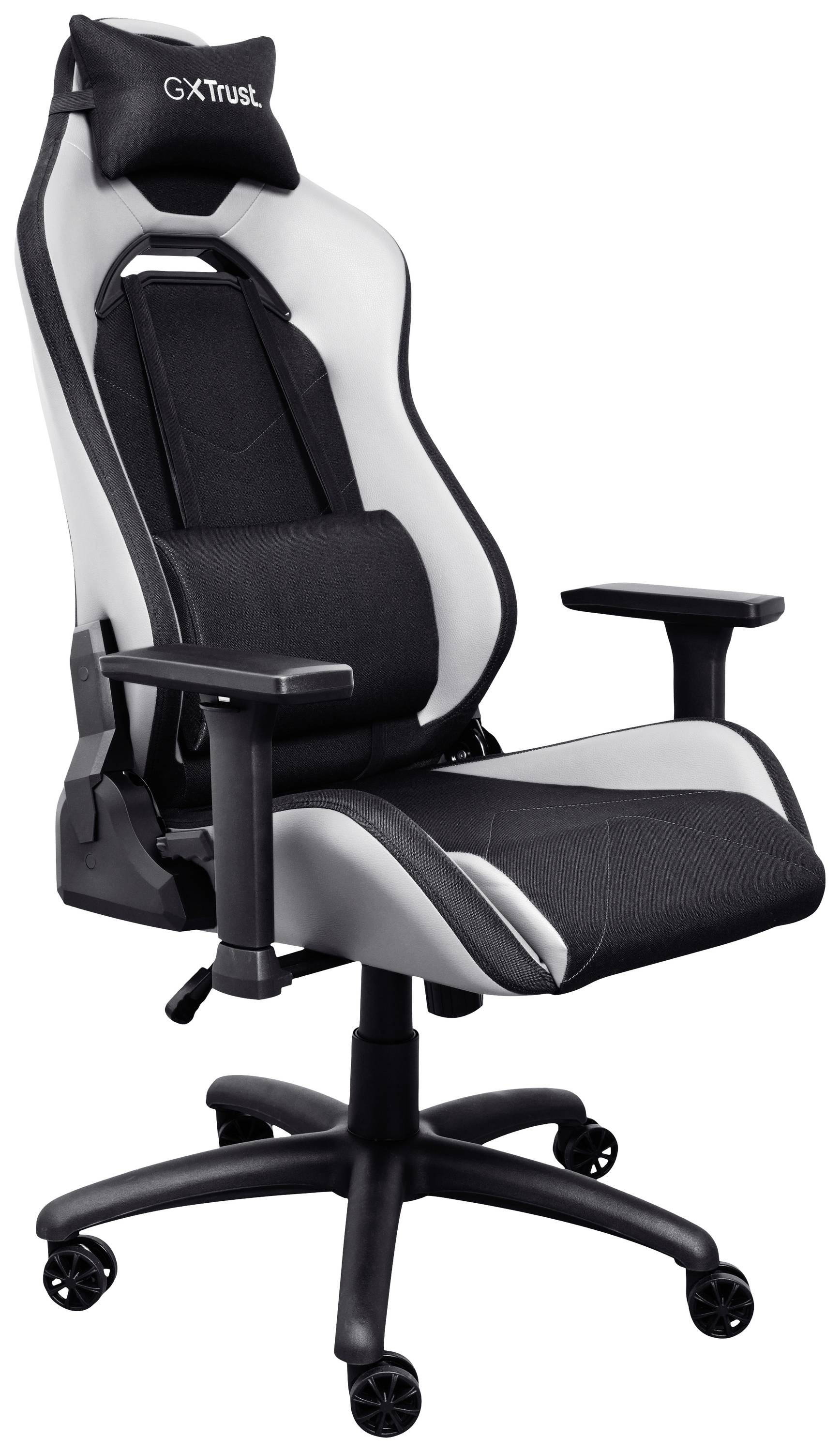 Trust GXT714 RUYA Gaming-Stuhl Schwarz/Weiß