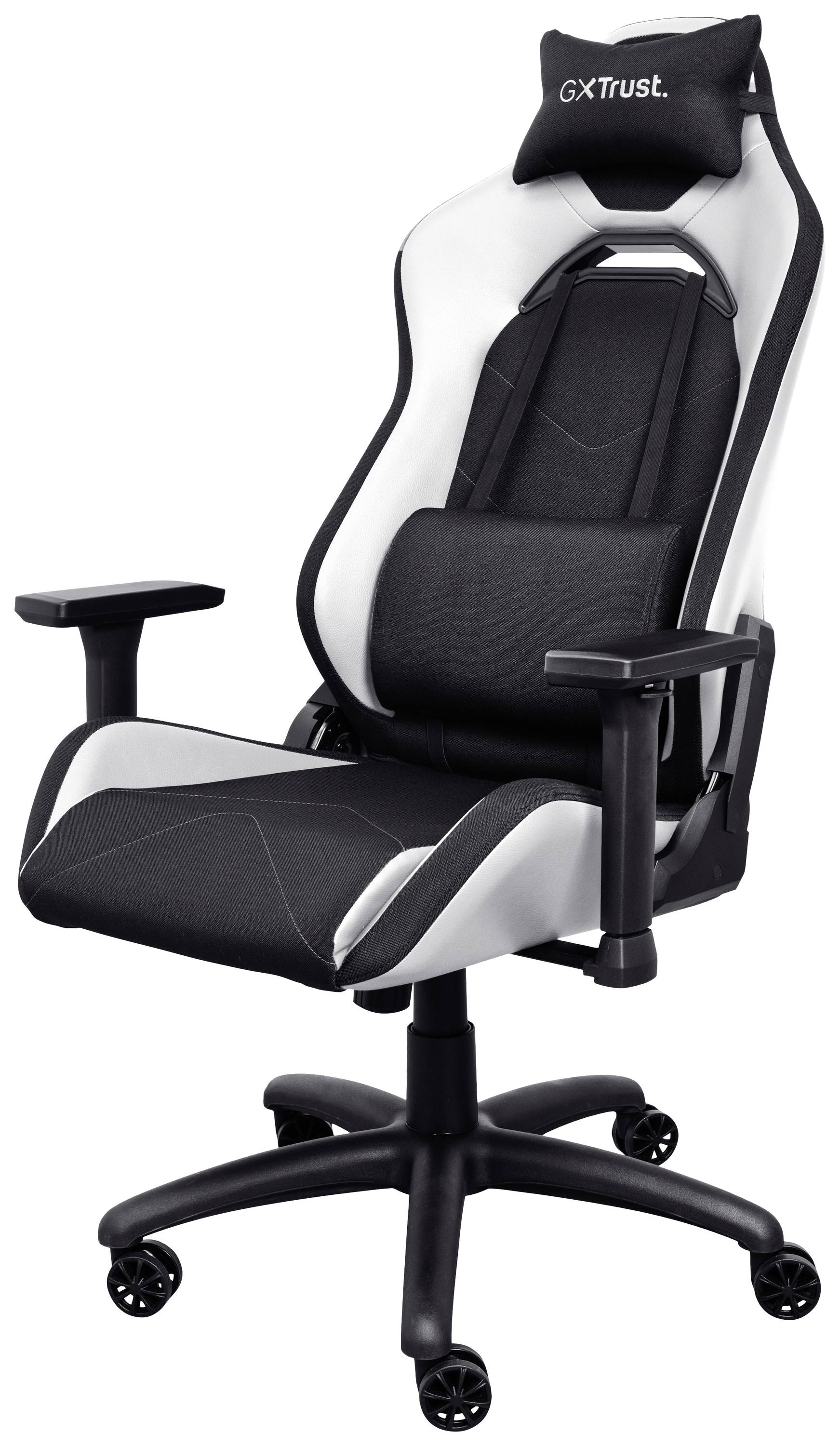 Trust GXT714 RUYA Gaming-Stuhl Schwarz/Weiß