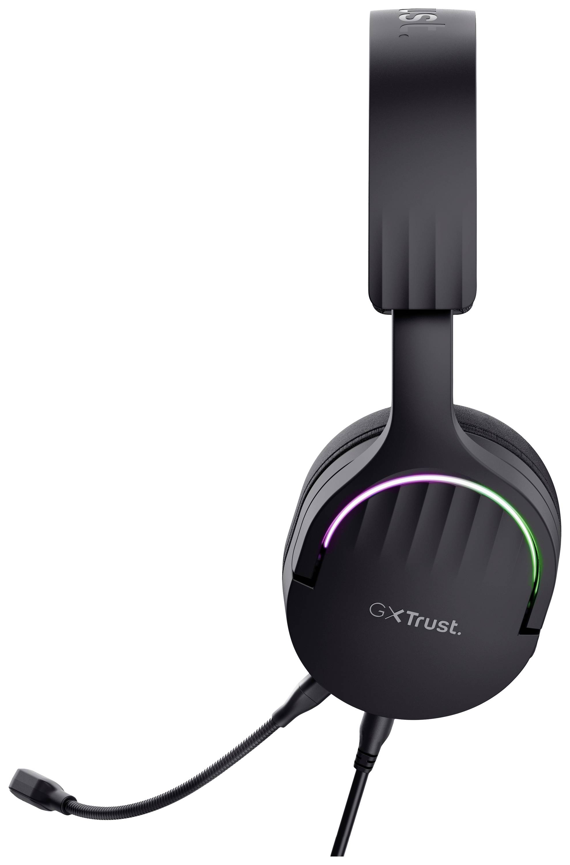 Trust GXT490 FAYZO 7.1 Over Ear Headset kabelgebunden Stereo Schwarz Gaming