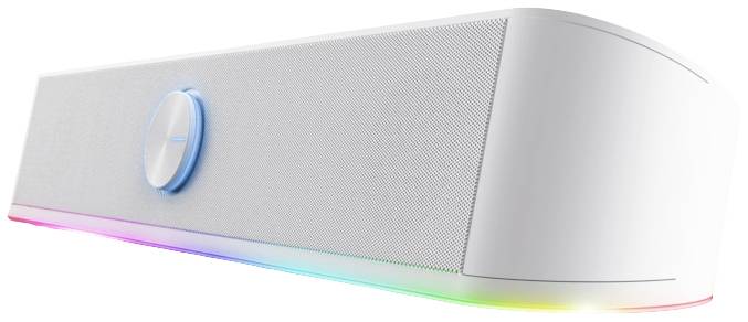 Trust GXT 619W Thorne RGB PC-Lautsprecher Kabelgebunden 12 W Weiß