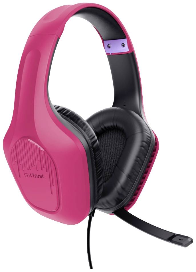 Trust GXT 790P 3-in-1 Gaming-Maus & Headset-Set USB Optisch Pink Beleuchtet