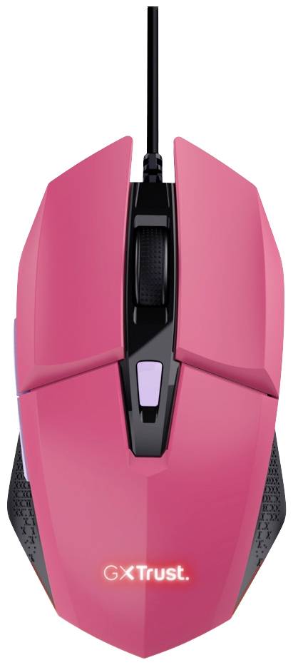 Trust GXT 790P 3-in-1 Gaming-Maus & Headset-Set USB Optisch Pink Beleuchtet