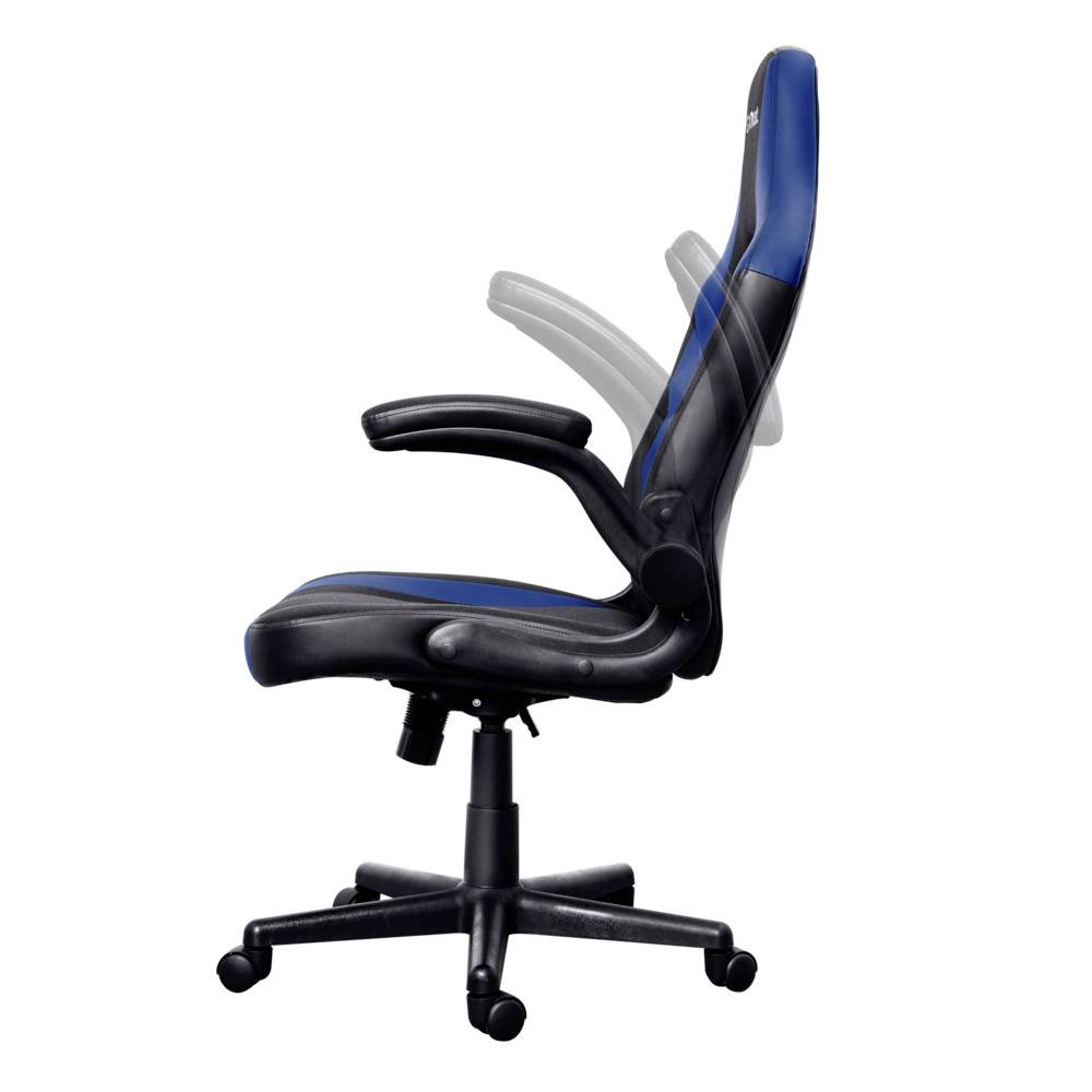Trust GXT 703B Riye Gaming-Stuhl Schwarz/Blau