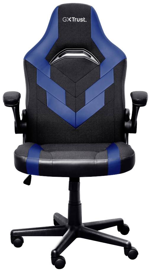 Trust GXT 703B Riye Gaming-Stuhl Schwarz/Blau