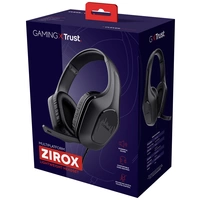 Trust GXT415 ZIROX Over Ear Headset kabelgebunden Stereo Schwarz Gaming Trust GXT415 ZIROX Over Ear Headset kabelgebunden Stereo Schwarz Gaming