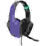 Trust GXT415B ZIROX Gaming Over Ear Headset kabelgebunden Stereo Blau