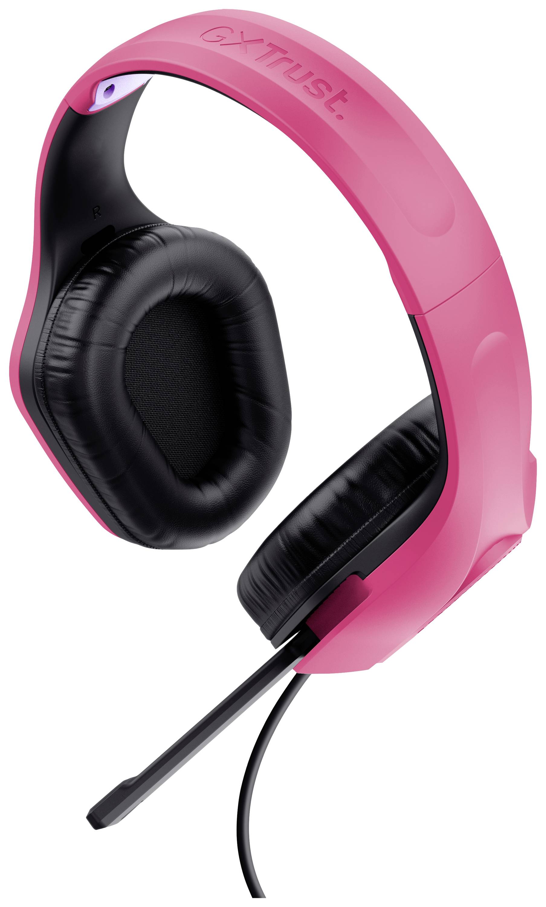 Trust GXT415P ZIROX Over Ear Headset kabelgebunden Stereo Pink Gaming