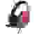 Trust GXT415P ZIROX Gaming Over Ear Headset kabelgebunden Stereo Pink