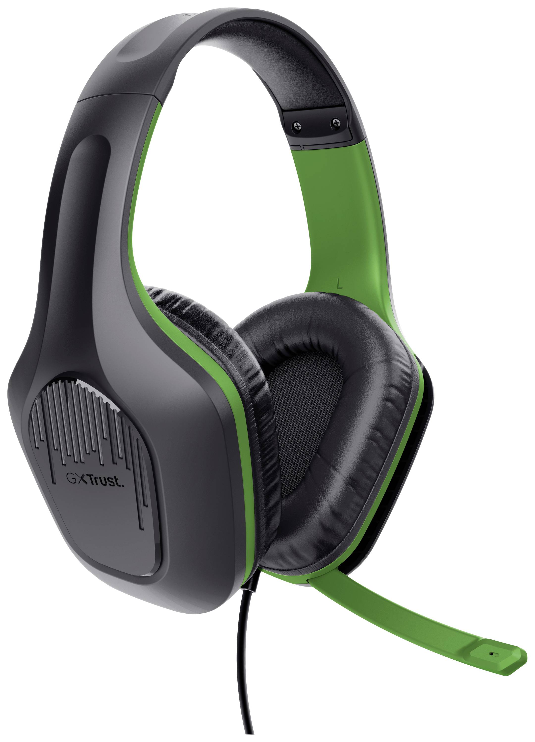 Trust GXT415X ZIROX XBox Over Ear Headset kabelgebunden Stereo Schwarz, Grün Gaming