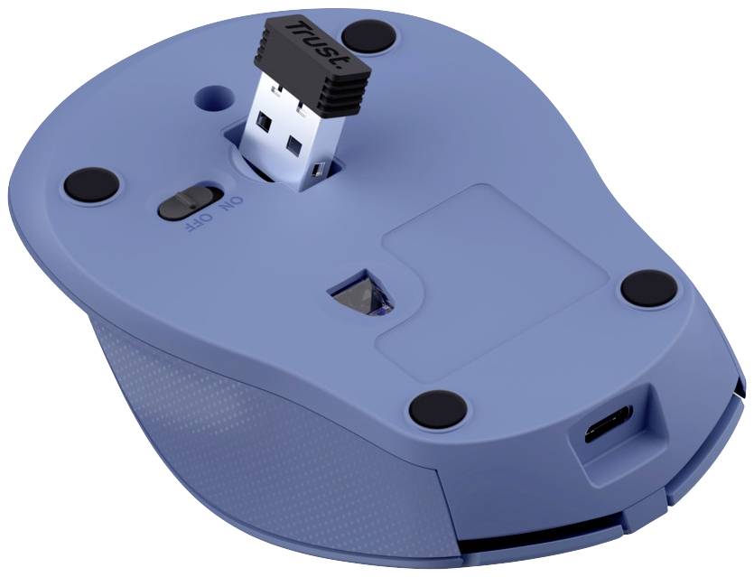 Trust ZAYA Maus Funk Optisch Blau 4 Tasten 1600 dpi