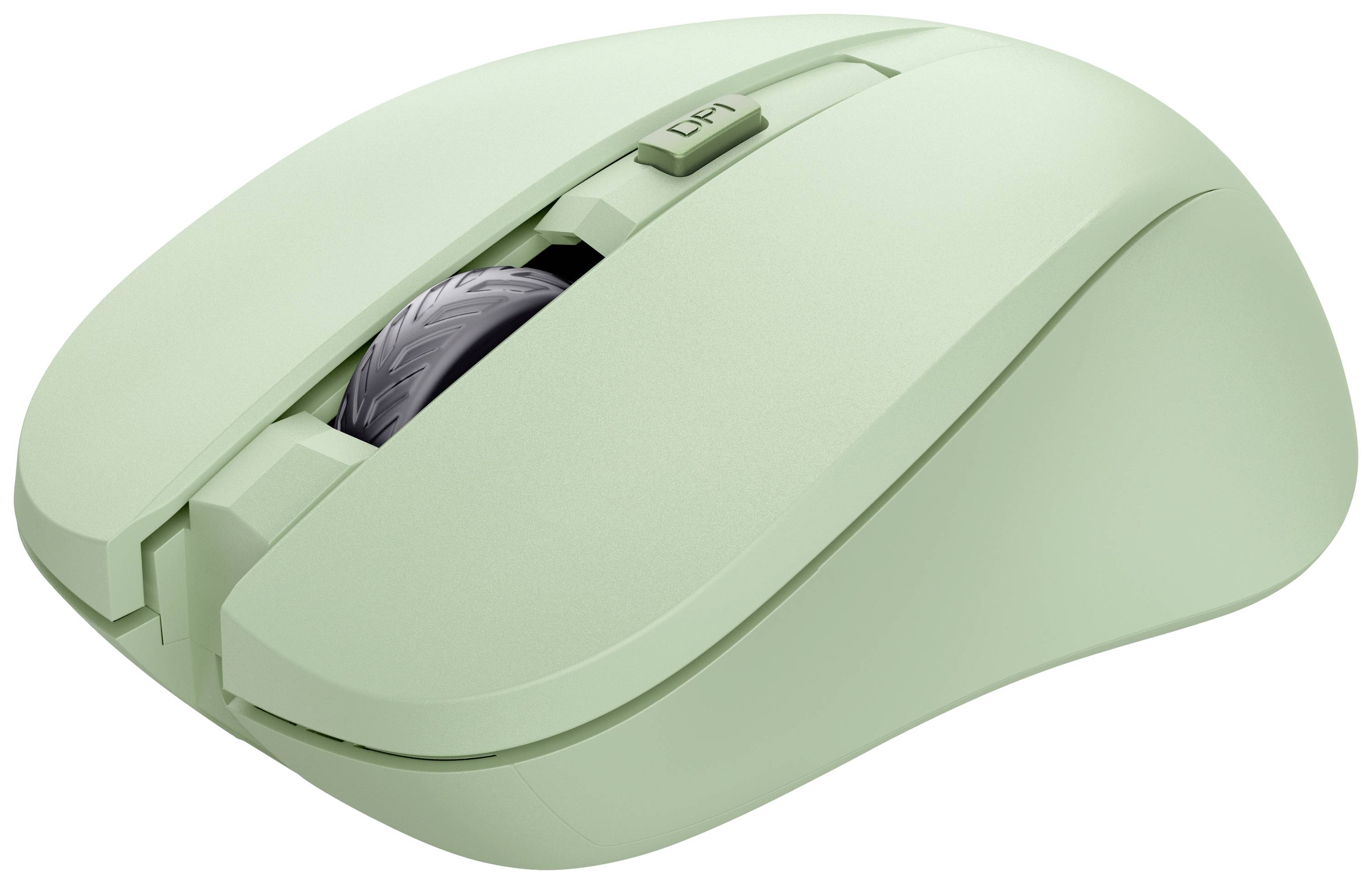 Trust MYDO SILENT Maus Funk Optisch Grün 4 Tasten 1800 dpi