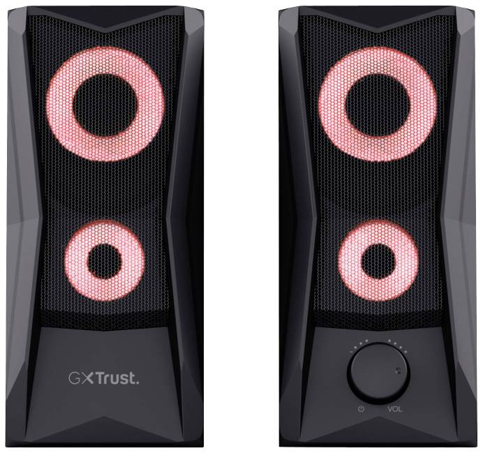 Trust GXT 606 JAVV, 2.0 Kanäle, Kabelgebunden, 12 W, 160 - 20000 Hz, 4 Ohm, Schwarz
