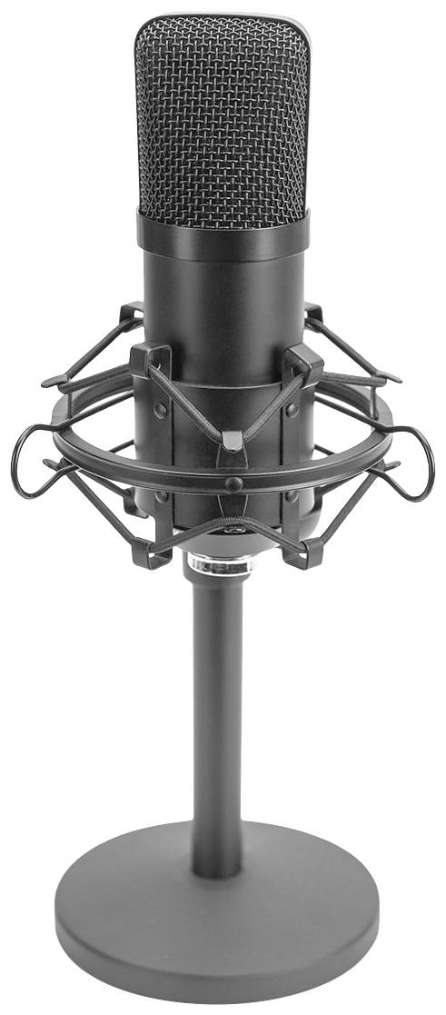 Digitus DA-20300 Stand Sprach-Mikrofon Übertragungsart (Details):Kabelgebunden, USB inkl Spinne, inkl. Kabel, inkl. Stativ, Standfuß USB, USB-A, USB