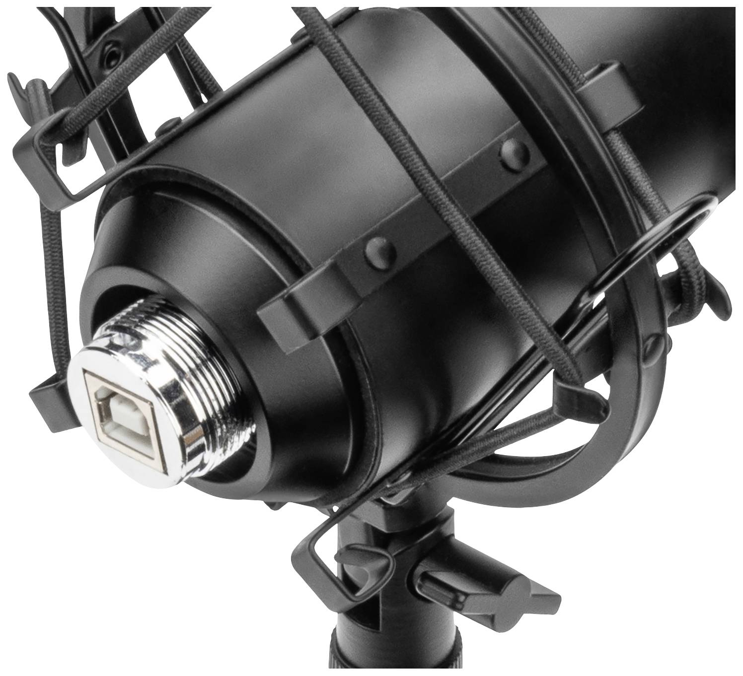 Stand Sprach-Mikrofon Digitus DA-20300 Übertragungsart (Details):Kabelgebunden, USB inkl Spinne, inkl. Kabel, inkl. Stativ, Standfuß