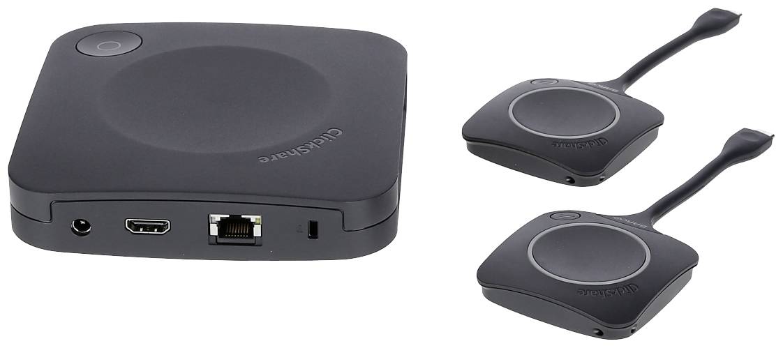 Barco Clickshare CX-30 EU (GEN2) Konferenzsystem HDMI®, RJ45, USB-A, USB-C®, WLAN Schwarz