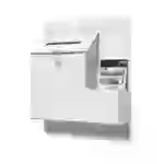 Deflecto Aktionsbox mit Einwurf, Schloss Weiß (B x H x T) 355 x 360 x 90mm 1St. Deflecto Aktionsbox mit Einwurf, Schloss Weiß (B x H x T) 355 x 360 x 90mm 1St.