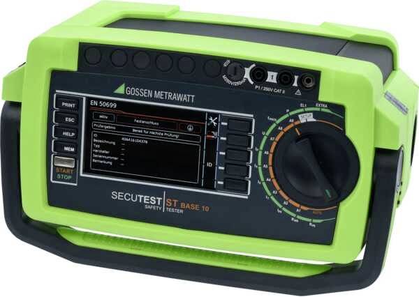 Gossen Metrawatt SECUTEST LEMONGREEN Gerätetester-Set kalibriert (DAkkS-akkreditiertes Labor) VDE-Norm 0701-0702, 0544, 0751