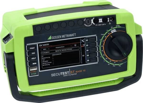 Gossen Metrawatt SECUTEST LEMONGREEN Gerätetester-Set kalibriert (DAkkS-akkreditiertes Labor) VDE-Norm 0701-0702, 0544, 0751