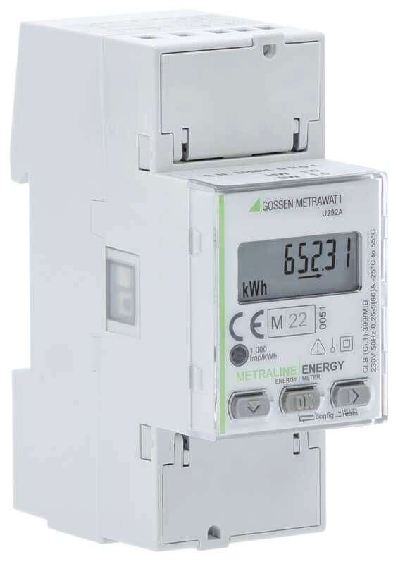 Gossen Metrawatt U282A METRALINE ENERGY U282A Wechselstromzähler digital MID-konform: Ja 1 St.