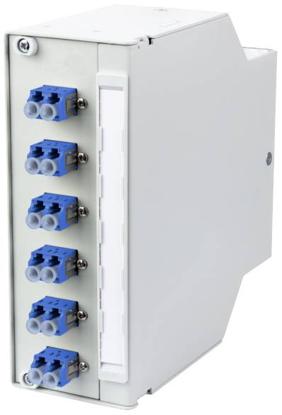 Metz Connect OpDAT REGpro VIK 6xLC-Duplex OS2 LWL-Patchpanel 6 Port LC