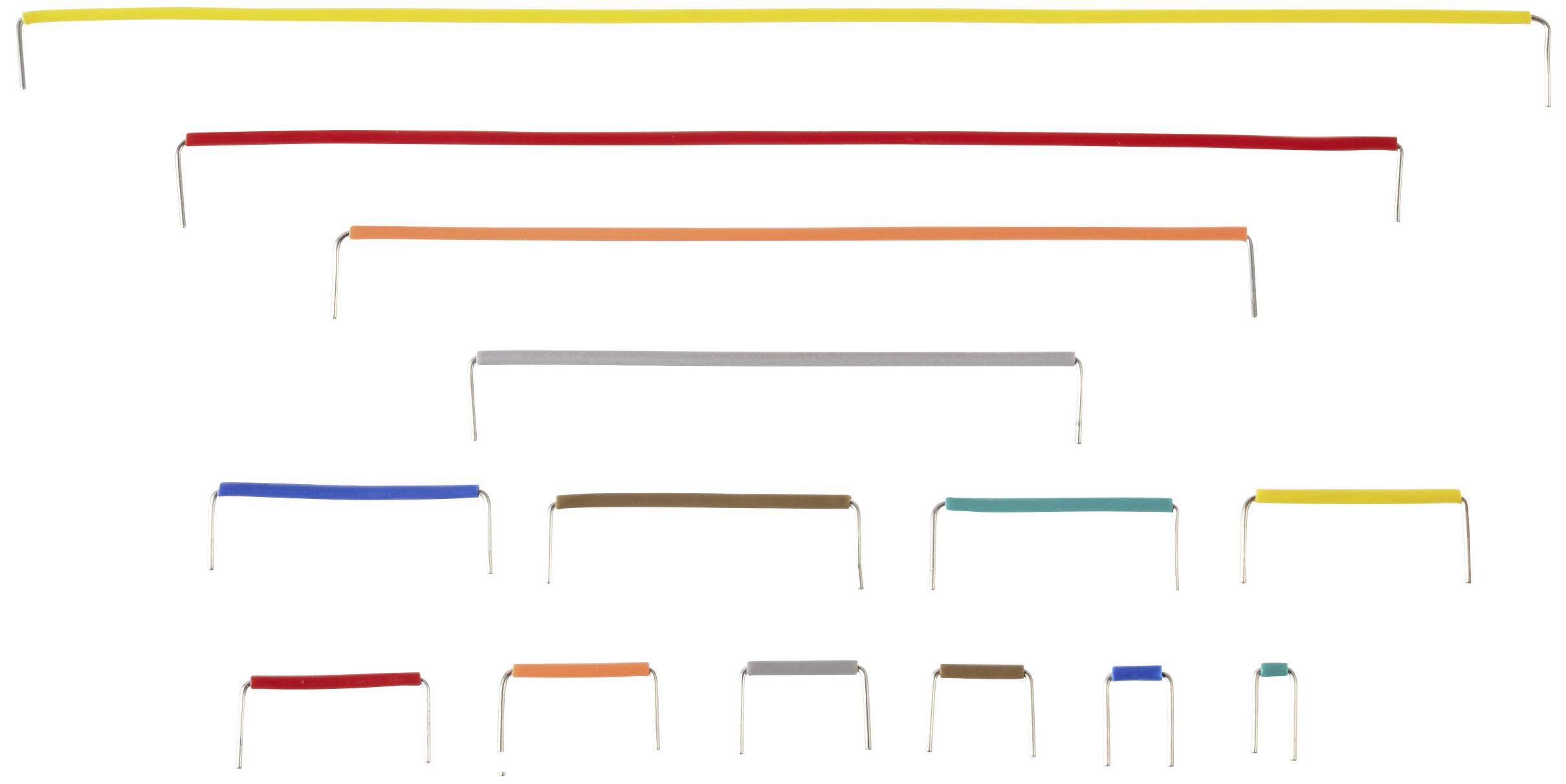 TRU COMPONENTS Steckbrücken-Set (L x B x H) 172 x 100 x 22mm 350St.