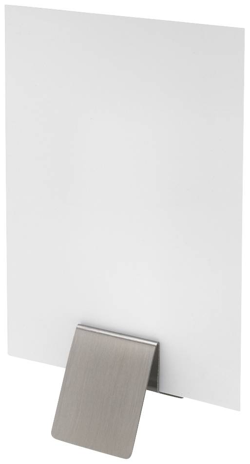 Deflecto 794161 Prospekthalter Edelstahl 1 St. (B x H x T) 50 x 50 x 67 mm
