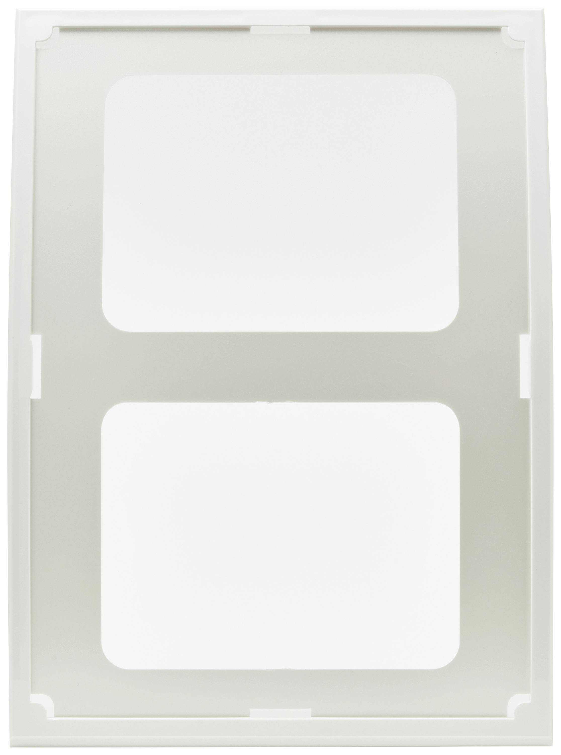 Deflecto 2304WEU Tisch-Prospekthalter Verwendung für Papierformat: DIN A4hoch Weiß, Transparent 1St.