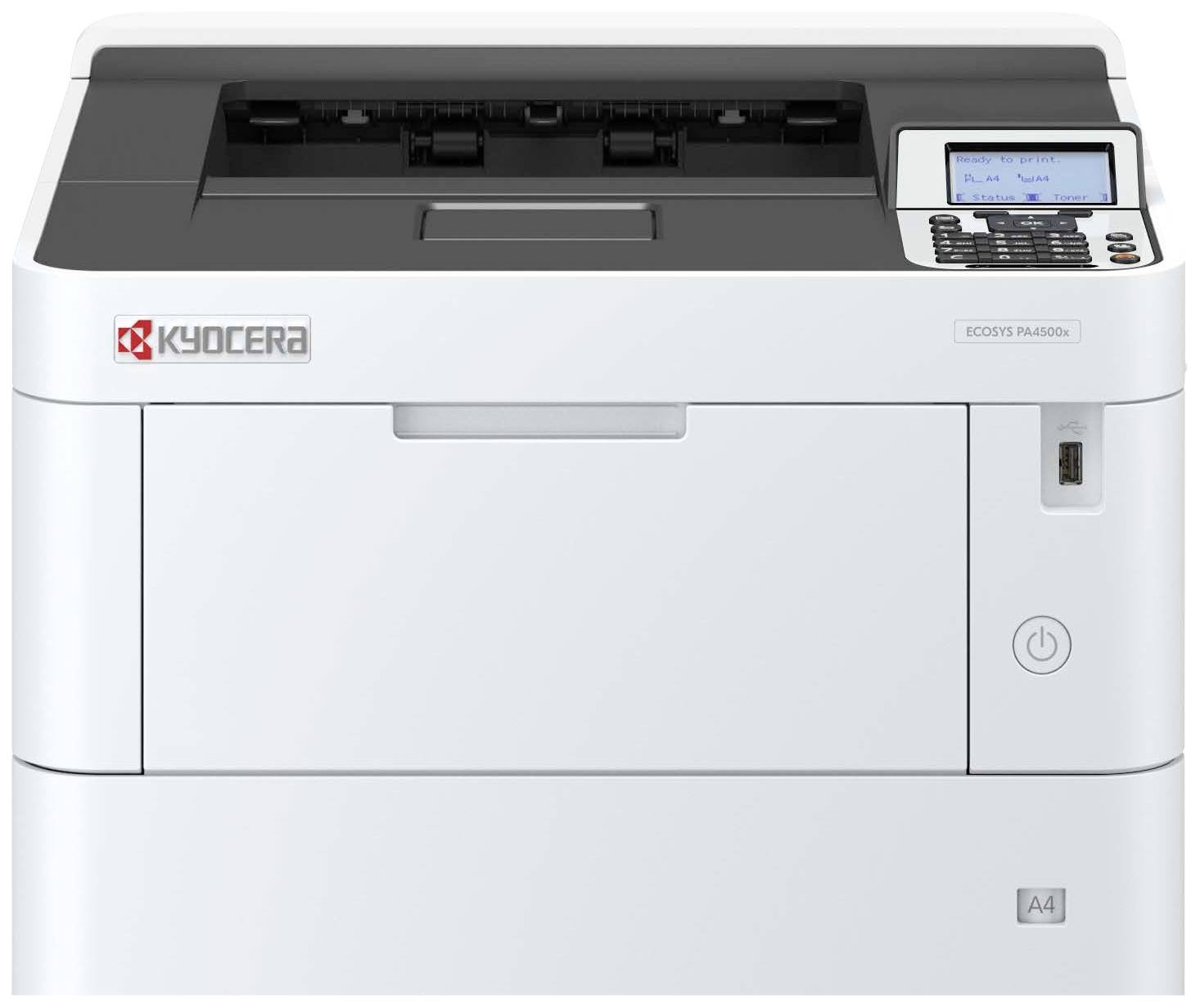 Kyocera PA4500x Drucker Laser Schwarz-Weiß A4 12 S./min 1200 x 1200 dpi Duplex, LAN, USB