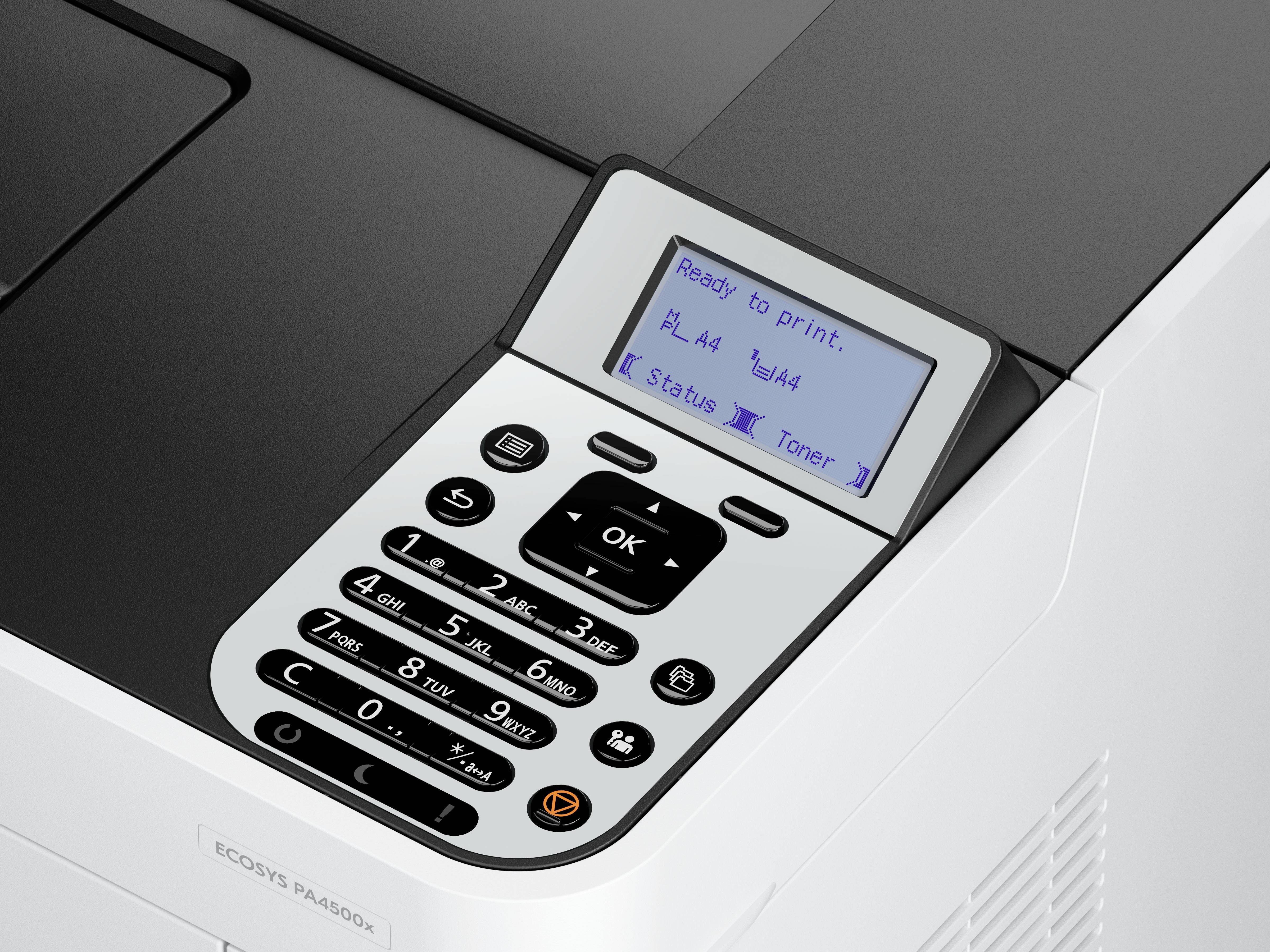 Kyocera ECOSYS PA4500x Drucker Laser Schwarz-Weiß A4 12 S./min 1200 x 1200 dpi Duplex, LAN, USB