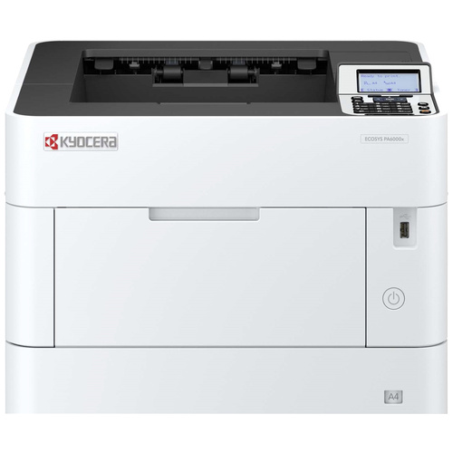Kyocera PA6000x Schwarzweiß Laser Drucker A4 60 S./min 1200 x 1200 dpi Duplex, LAN, USB