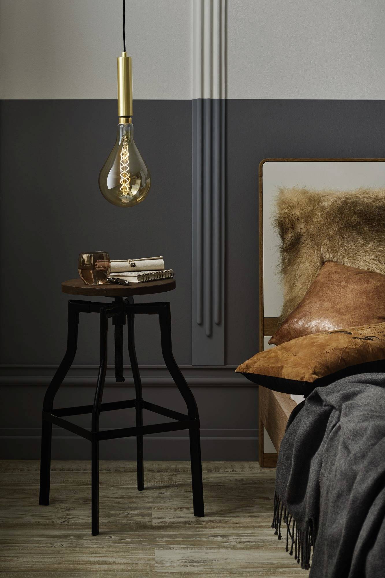 Paulmann 28867 LED E27 7W Gold (Ø x H) 160mm x 300mm 1St.