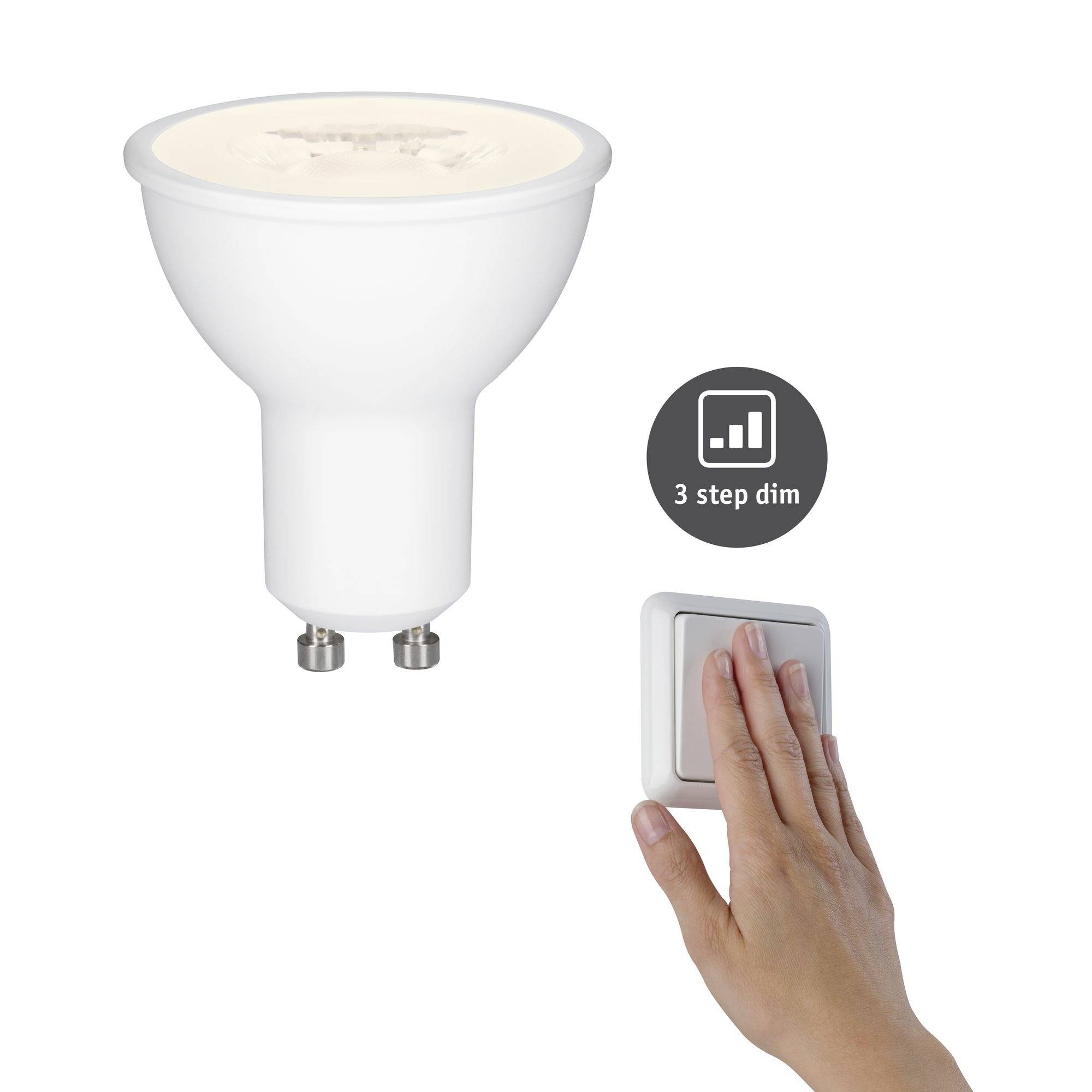 Paulmann 28577 LED EEK G (A - G) GU10 6.5W Warmweiß (Ø x H) 51mm x 56mm 1St.