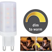 Paulmann 28819 LED EEK G (A - G) G9 4W Gold (Ø x H) 18mm x 55mm 1St. Paulmann 28819 LED EEK G (A - G) G9 4W Gold (Ø x H) 18mm x 55mm 1St.