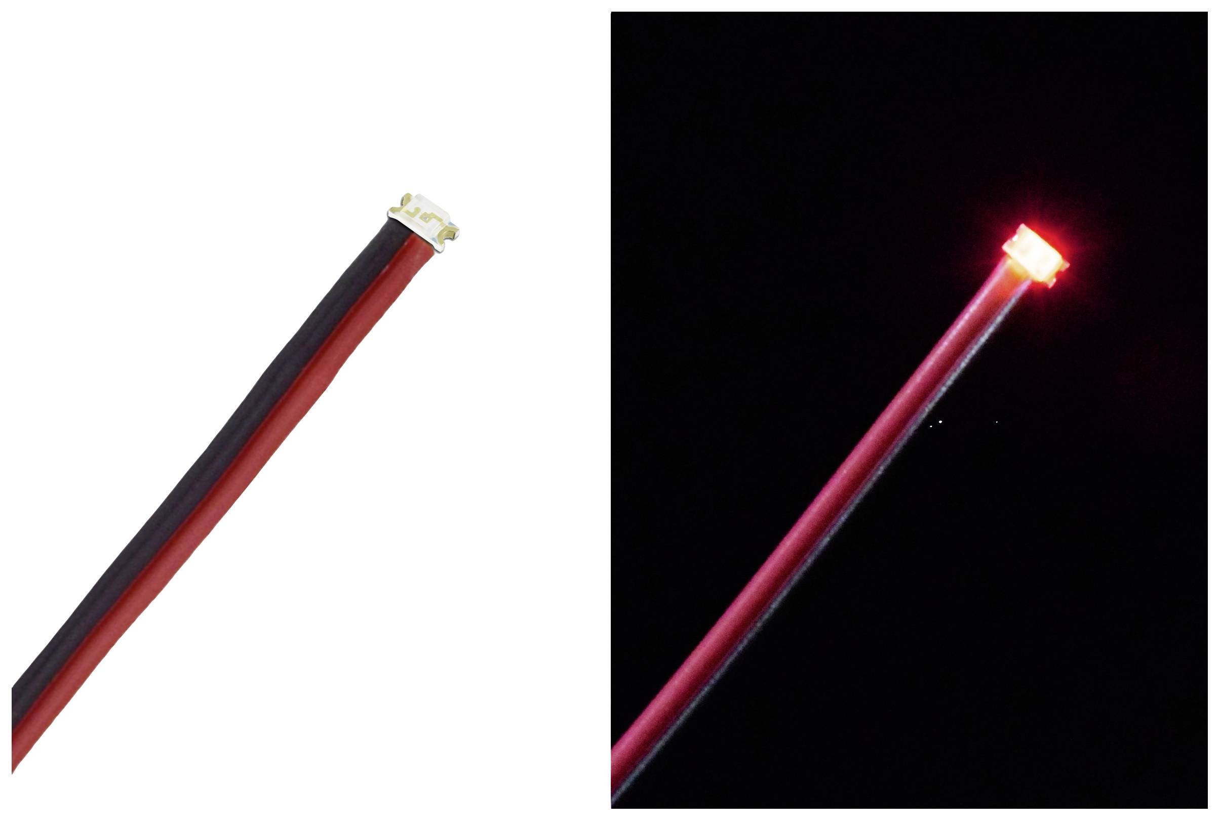 Quadrios LED-Sortiment Rot, Grün, Gelb, Blau, Weiß, Bernstein 20mA 3.0V