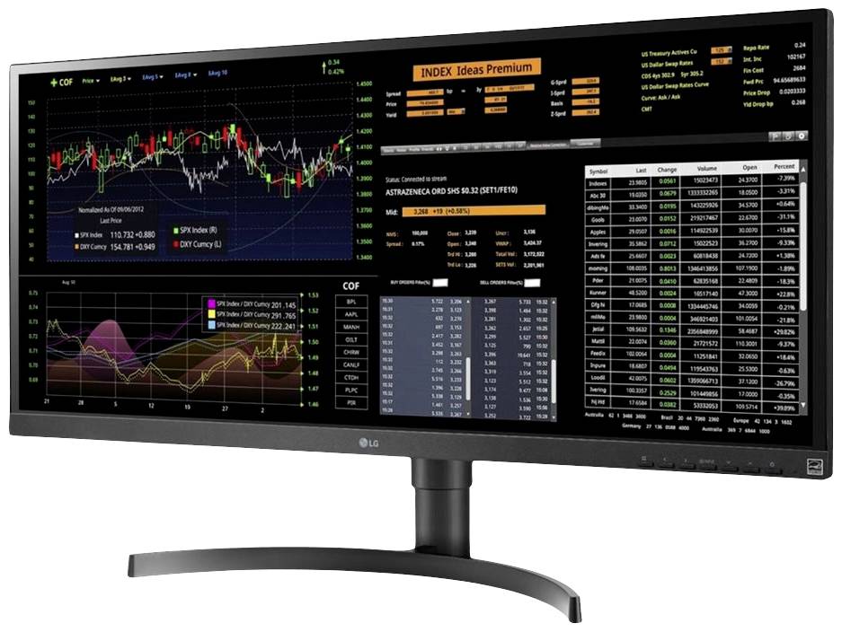 LG Electronics All-in-One Thin Client 34CN650W-AP 86.4cm (34 Zoll) UWFHD Intel® Celeron® J4105 2.5GHz 8GB RAM 128GB SSD Intel UHD